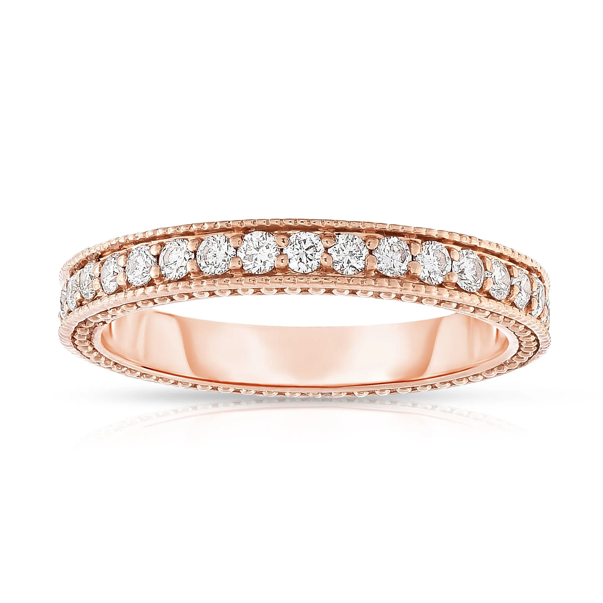 0.40Ct Diamond Stackable Eternity Ring in 14K Gold