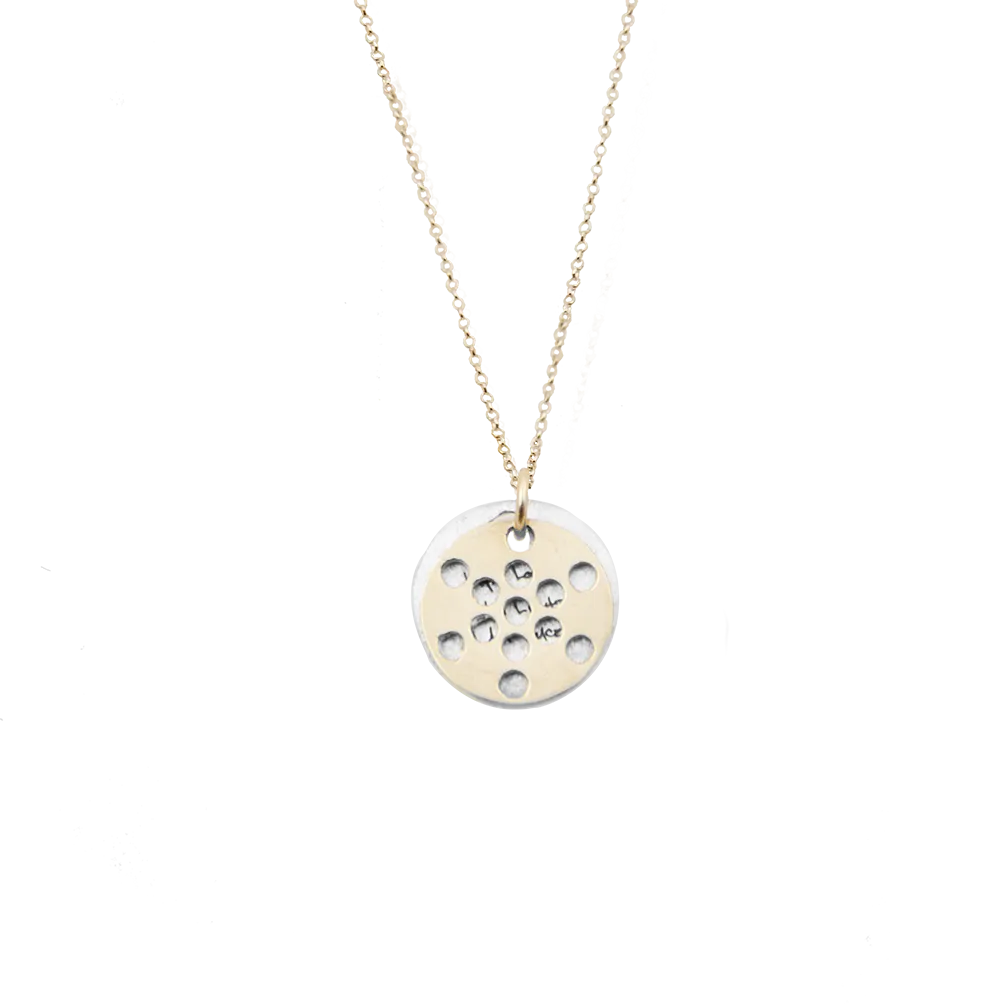 1.3CM FRUIT OF LIFE NECKLACE
