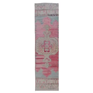 14052 Handwoven Vintage Rug 2’3x8’4