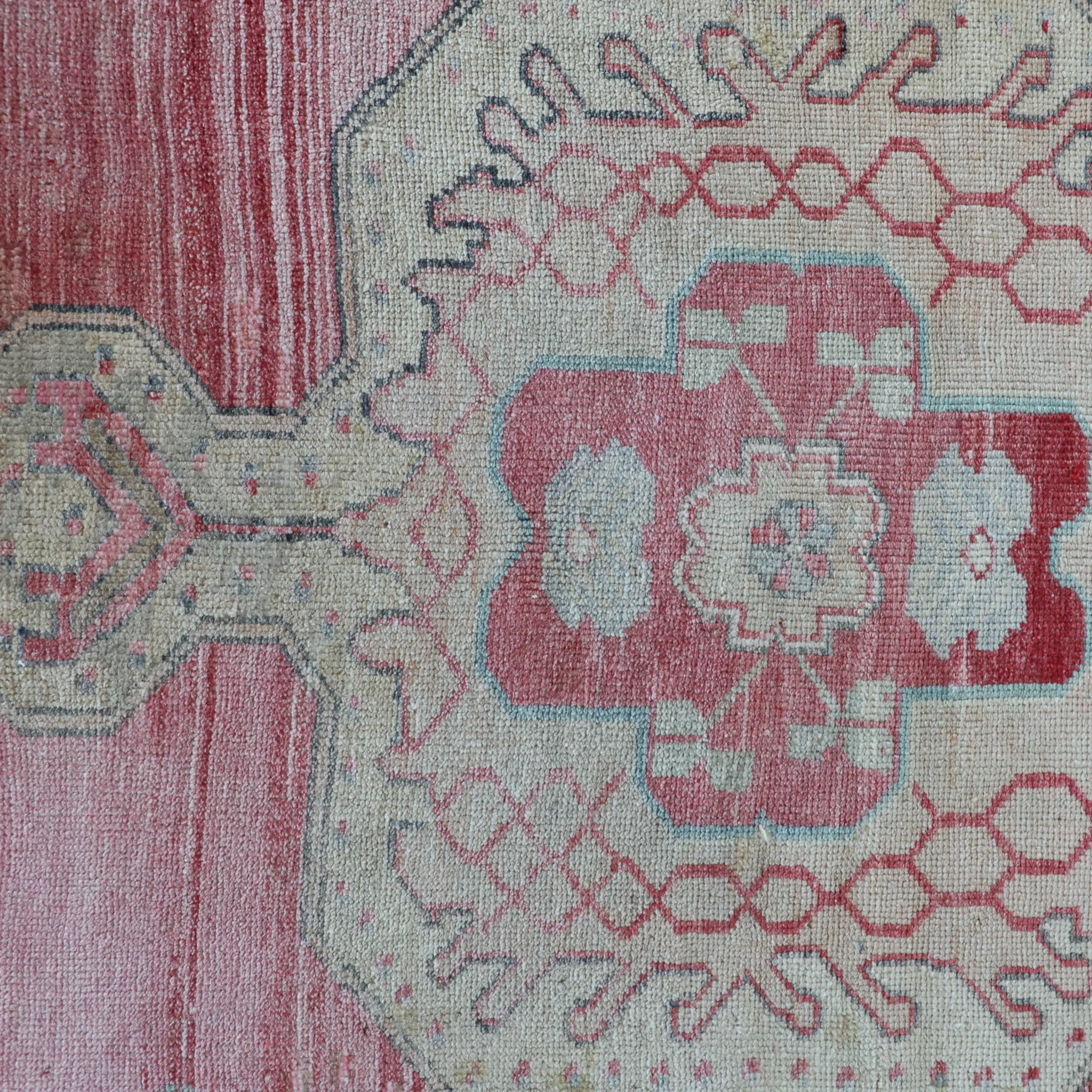 14052 Handwoven Vintage Rug 2’3x8’4