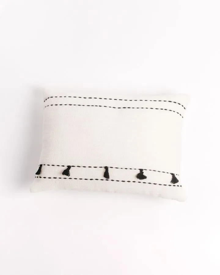 16" Tasseled Throw Pillow