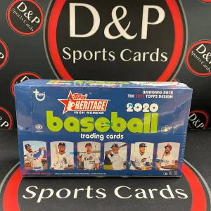 2020 Topps Heritage High Number Baseball Hobby Box