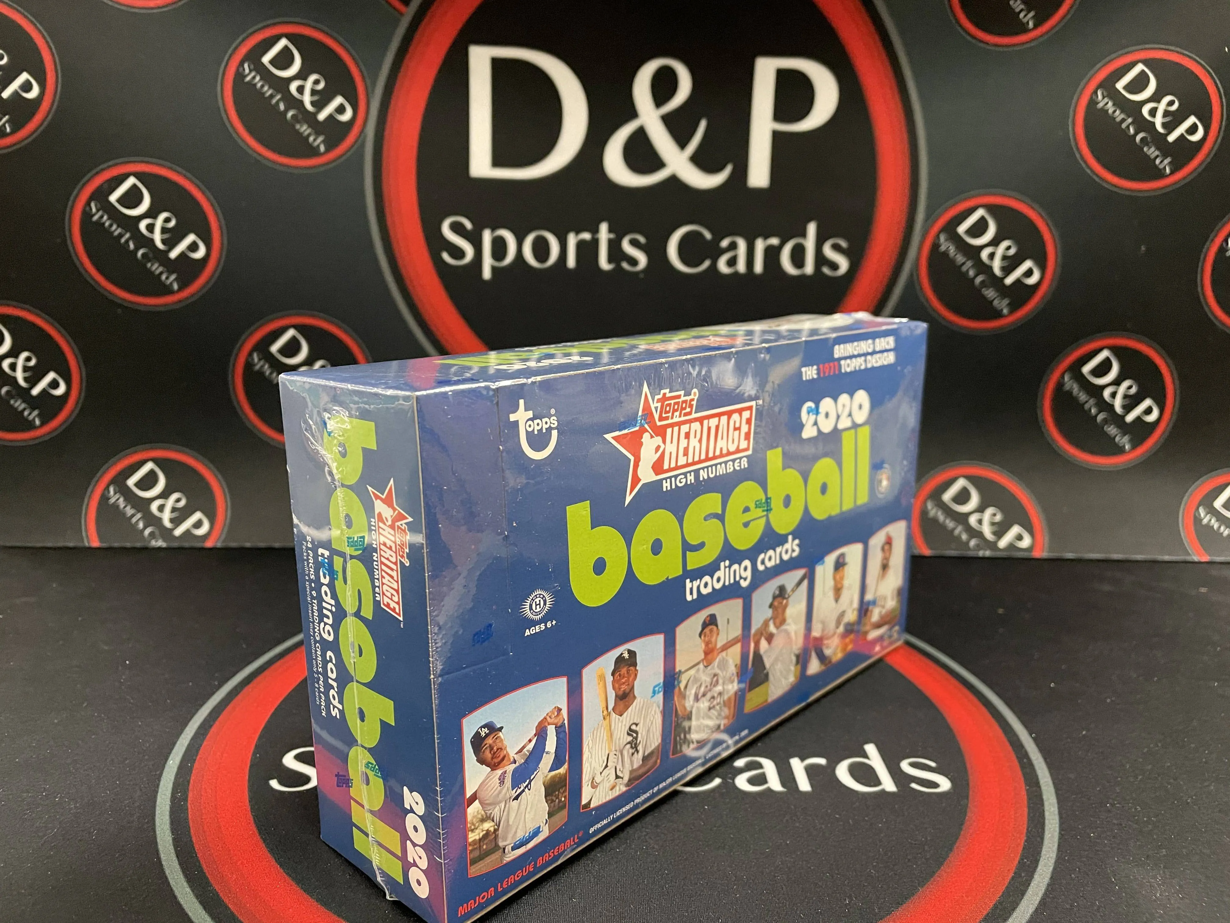 2020 Topps Heritage High Number Baseball Hobby Box