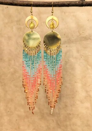 Agua Dulce Seed Bead Earrings