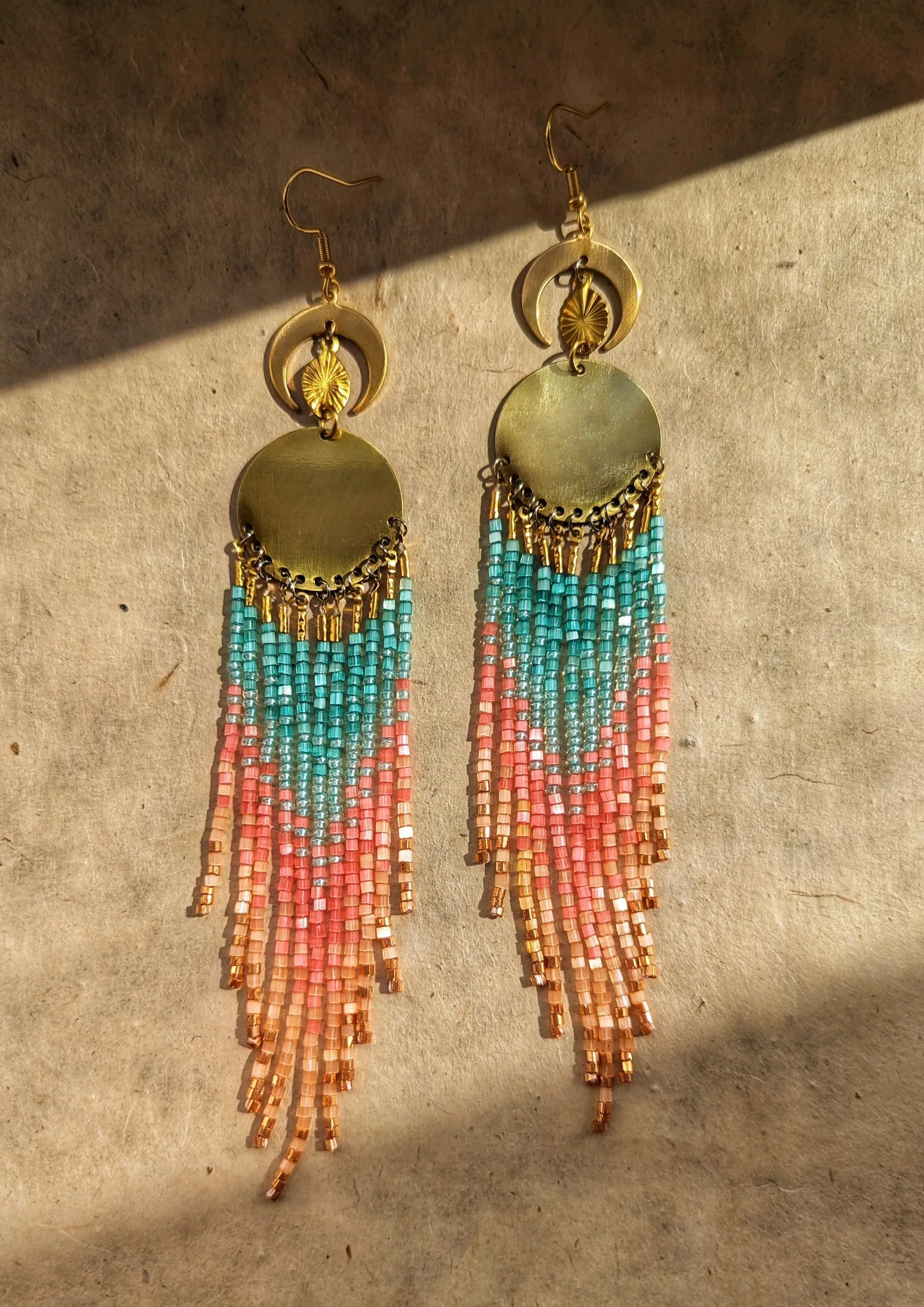 Agua Dulce Seed Bead Earrings