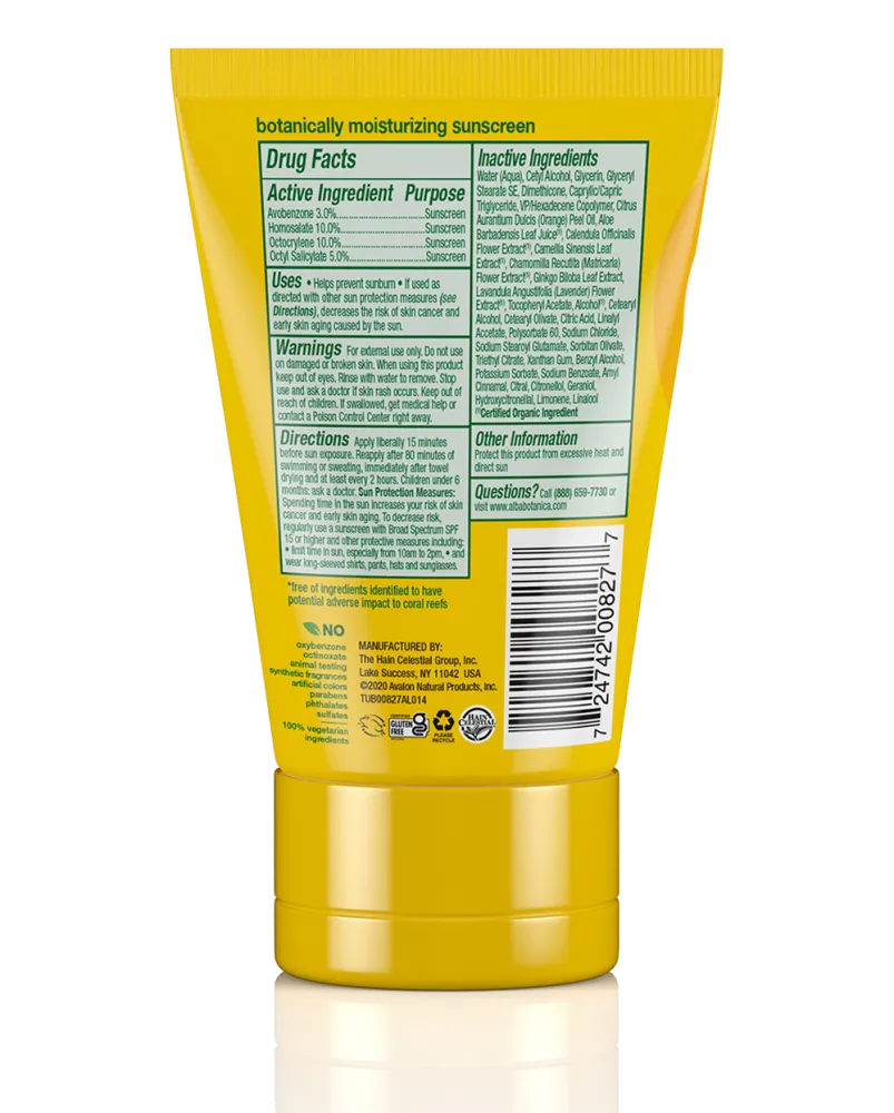 Alba Botanica Hawaiian Sunscreen SPF45 Green Tea 118ml