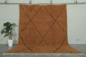 Amazing Moroccan terracotta rug - Handmade Custom rug