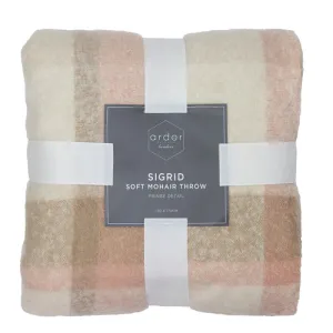 ARDOR BOUDOIR SIGRID THROW RUG - PINK