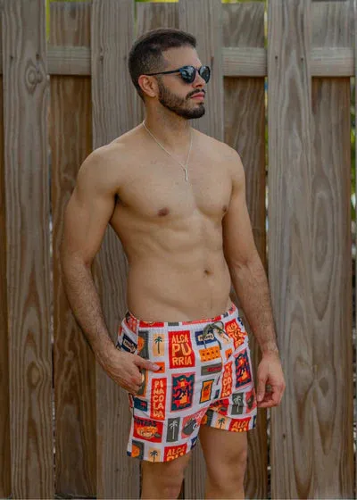 Arrecife Piñones Swim Short - Beige