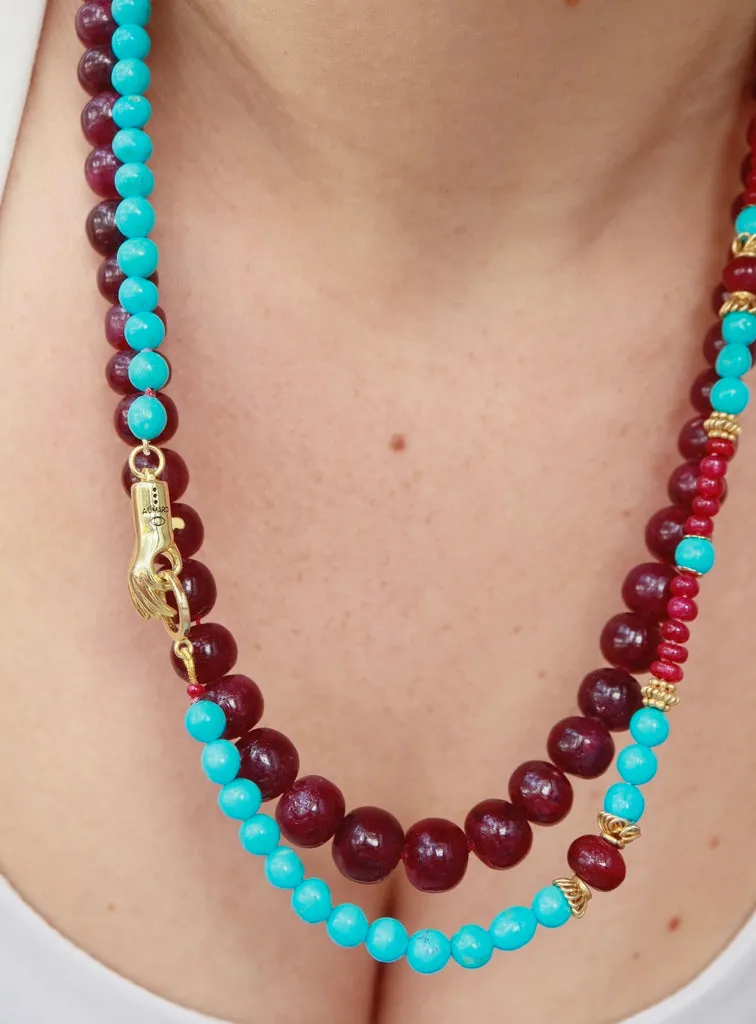 AUMAROGEMS Blessing Hand Clasp