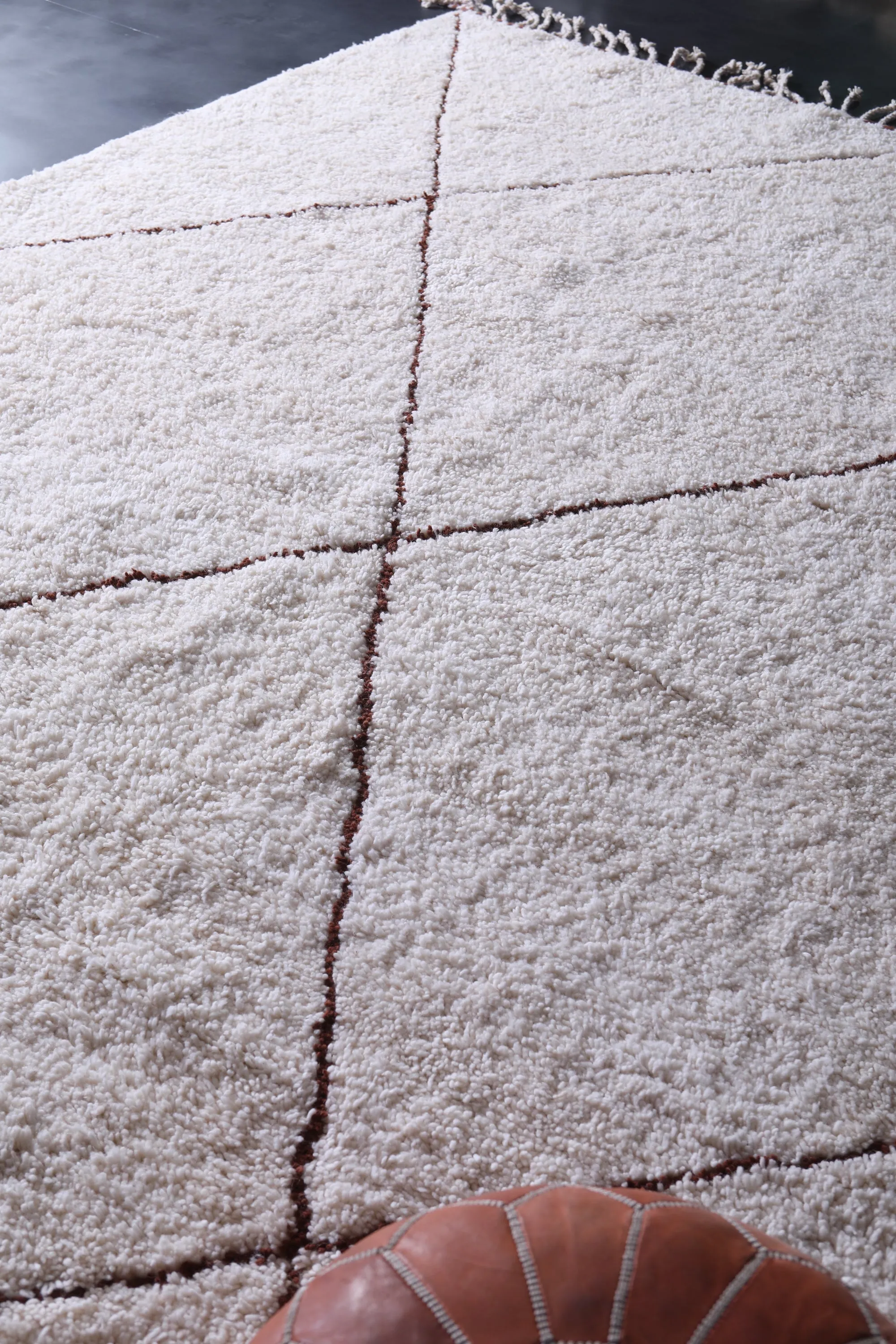 Authentic handmade Beniourain rug - Berber rug - Wool rug