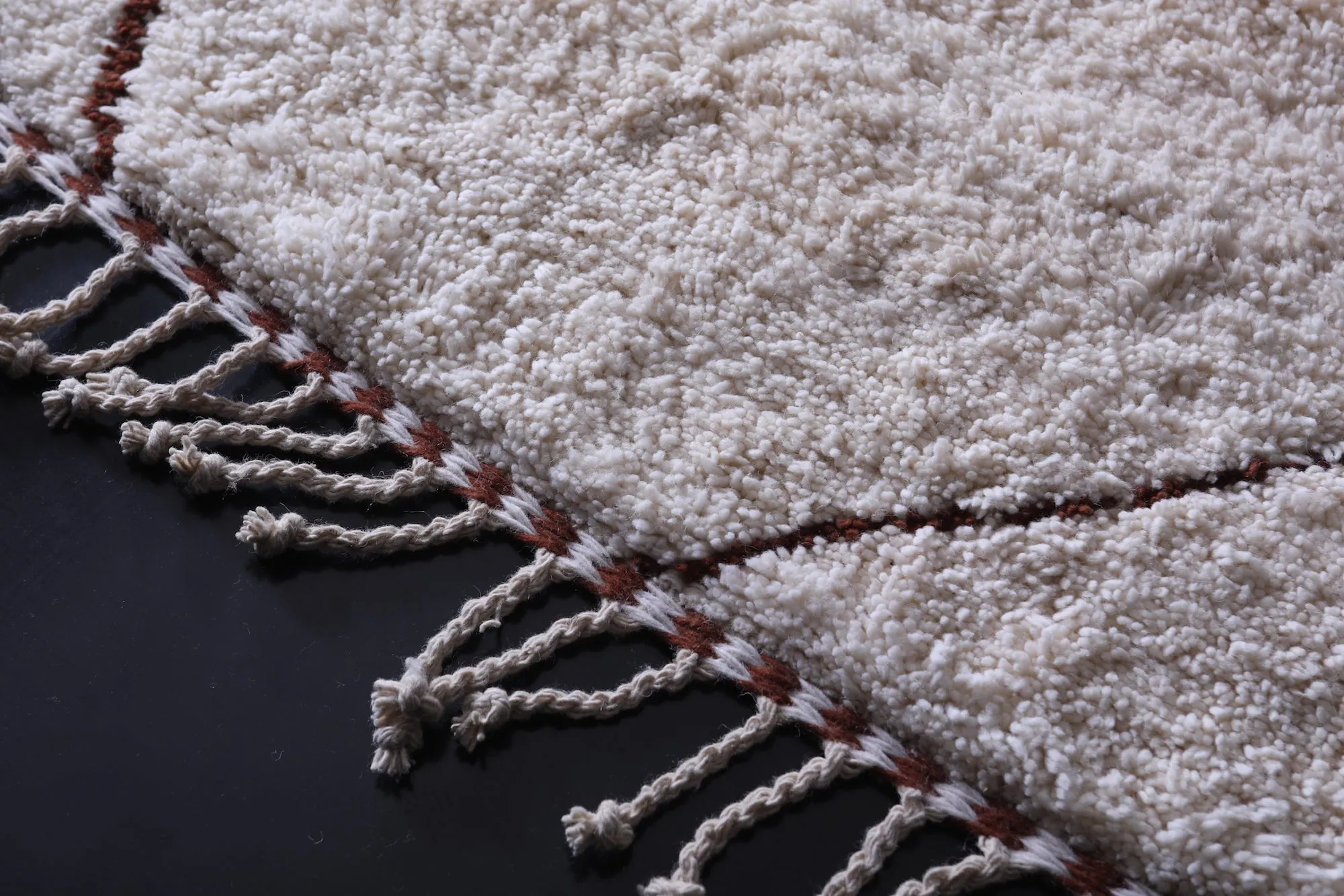 Authentic handmade Beniourain rug - Berber rug - Wool rug