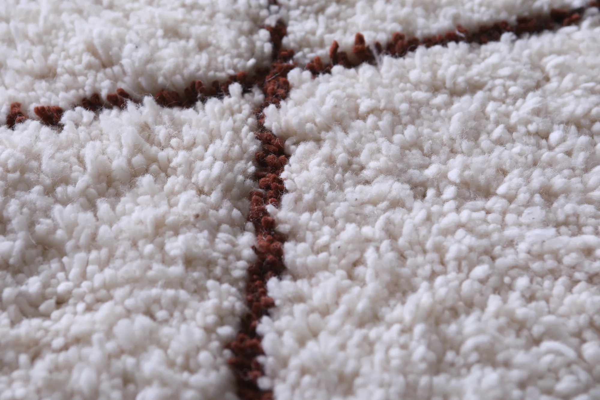 Authentic handmade Beniourain rug - Berber rug - Wool rug