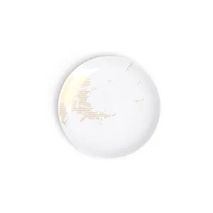Avant Ici Maintenant Gold Bread & Butter Plate