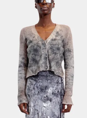 AVANT TOI | Daisy Print Brushed Cotton Cardigan