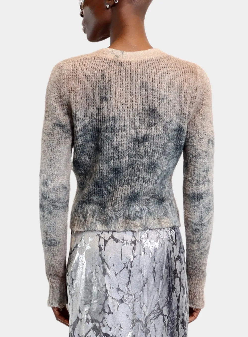 AVANT TOI | Daisy Print Brushed Cotton Cardigan