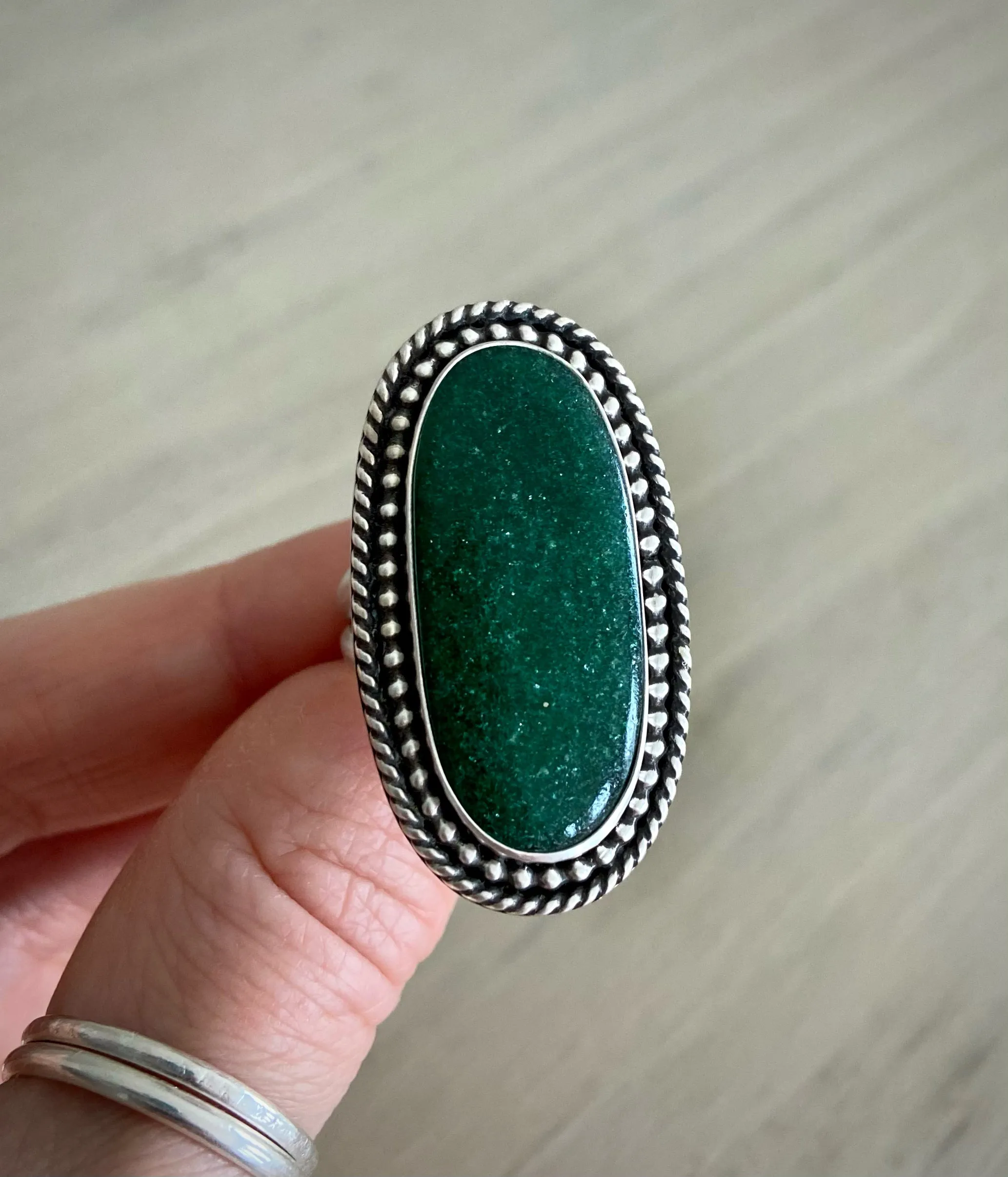 Aventurine Ring