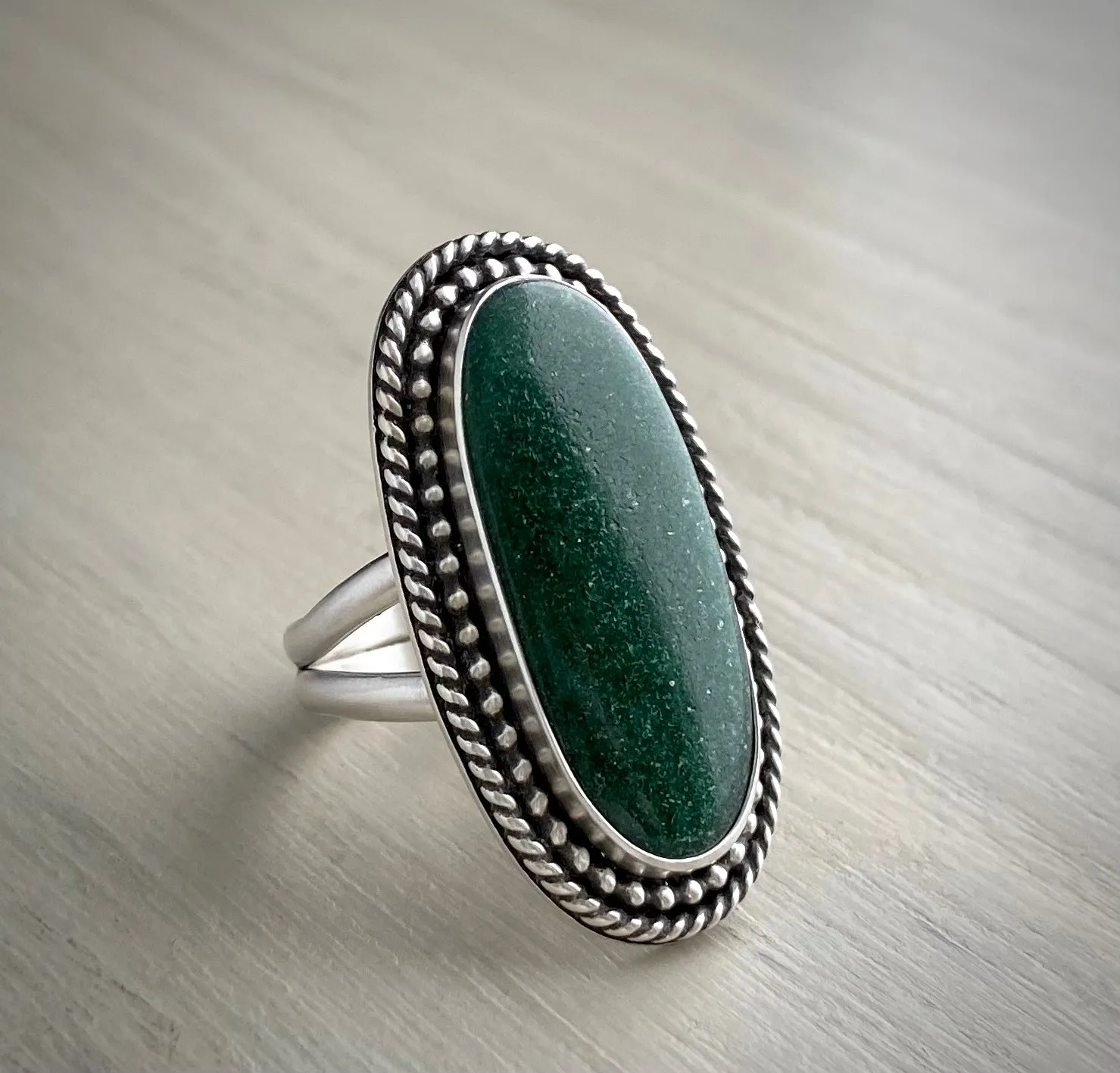 Aventurine Ring