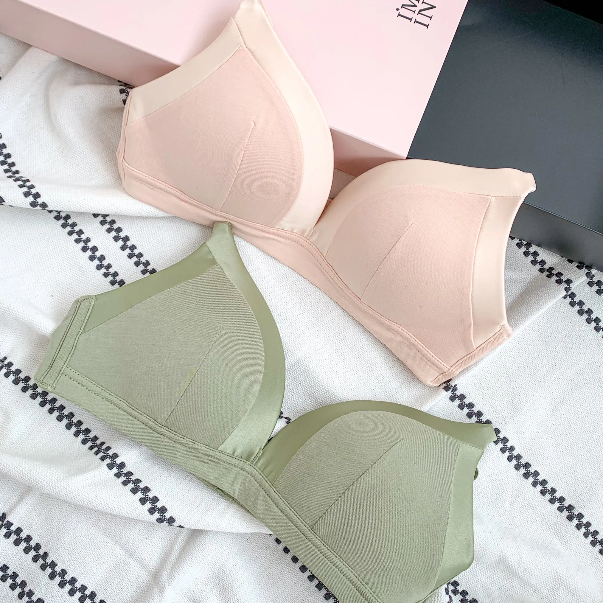 Basic Soft Freedom Wireless Bra (Modal® Fabric) in Nude (Size S & L Only)