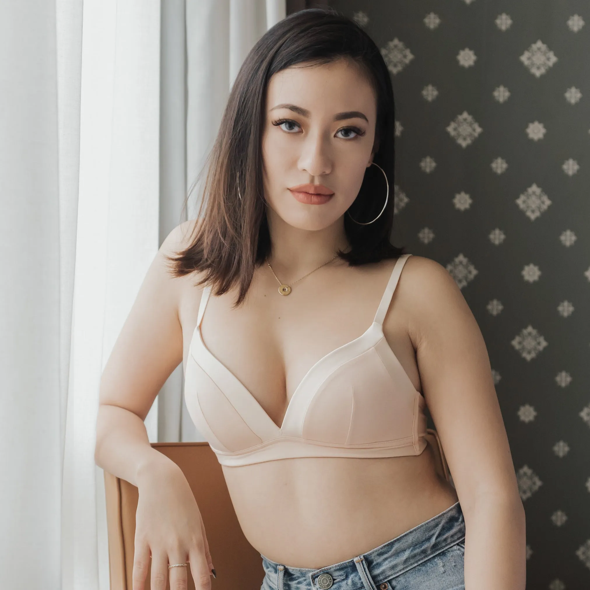 Basic Soft Freedom Wireless Bra (Modal® Fabric) in Nude (Size S & L Only)