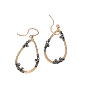 Beaded Cluster Earrings
