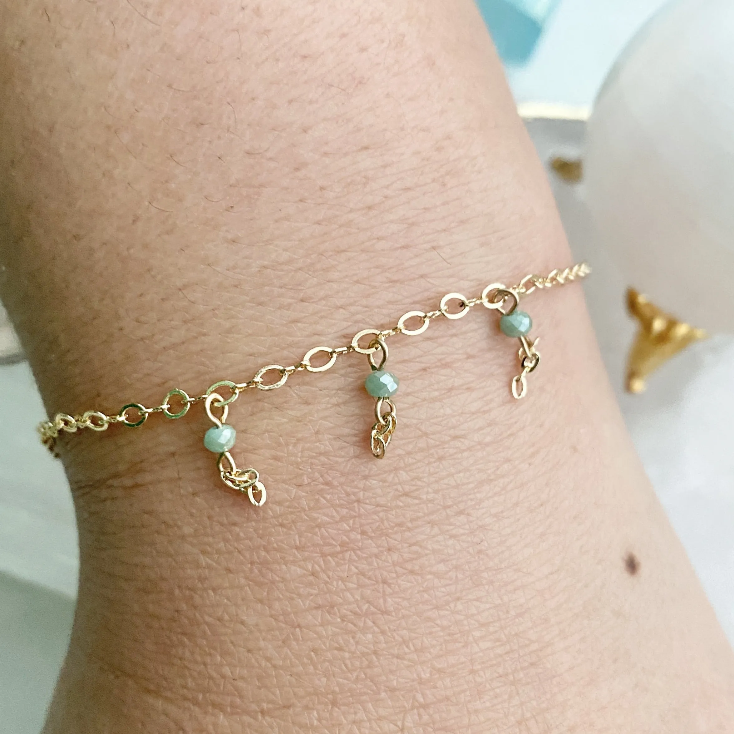Beaded Fringe Bracelet