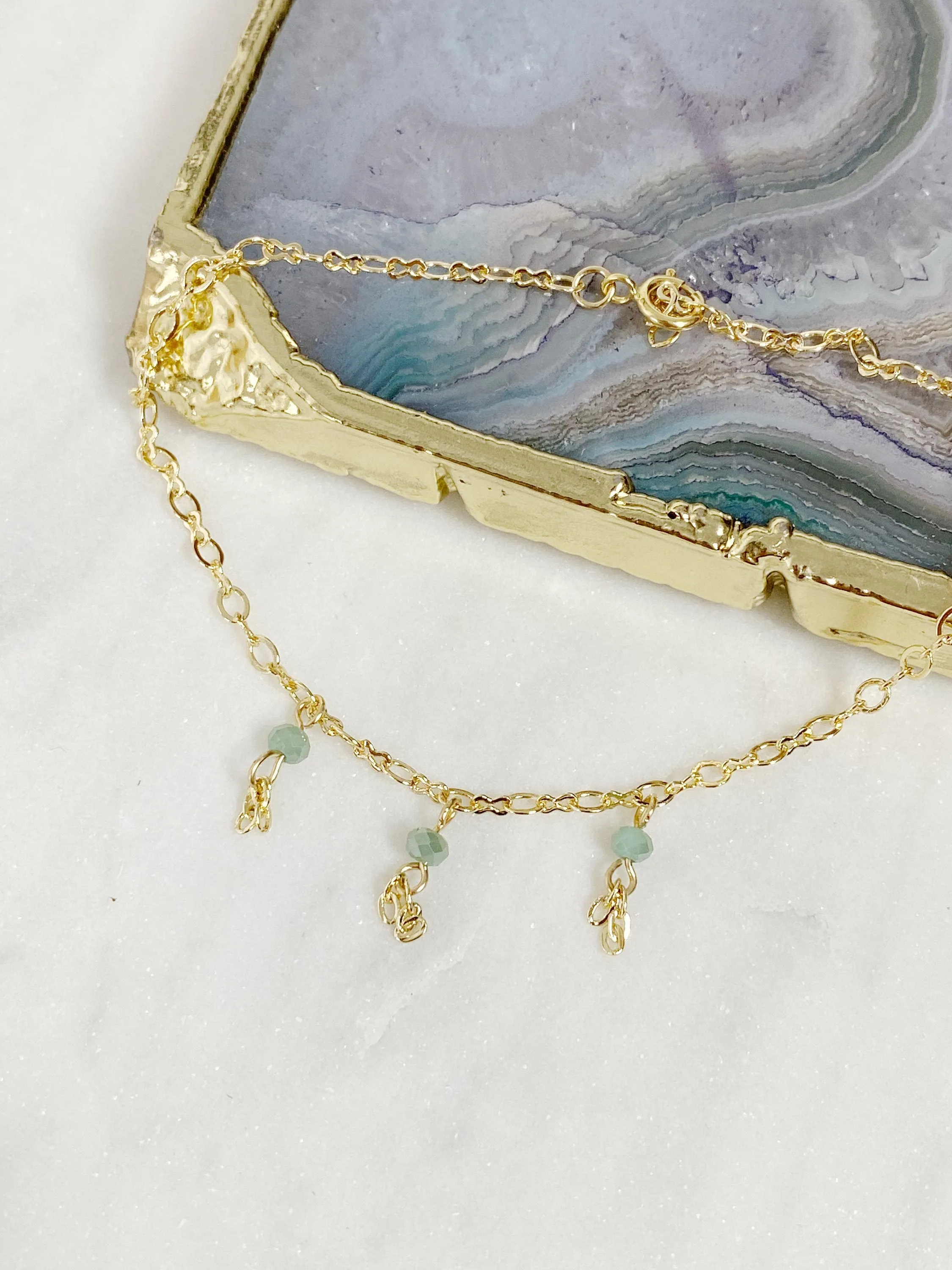Beaded Fringe Bracelet