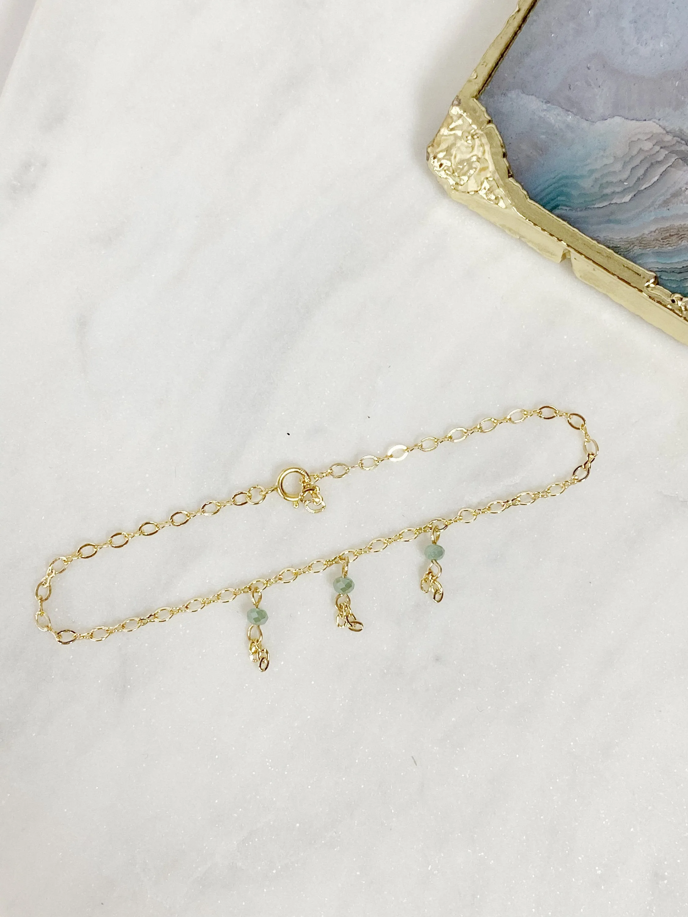 Beaded Fringe Bracelet