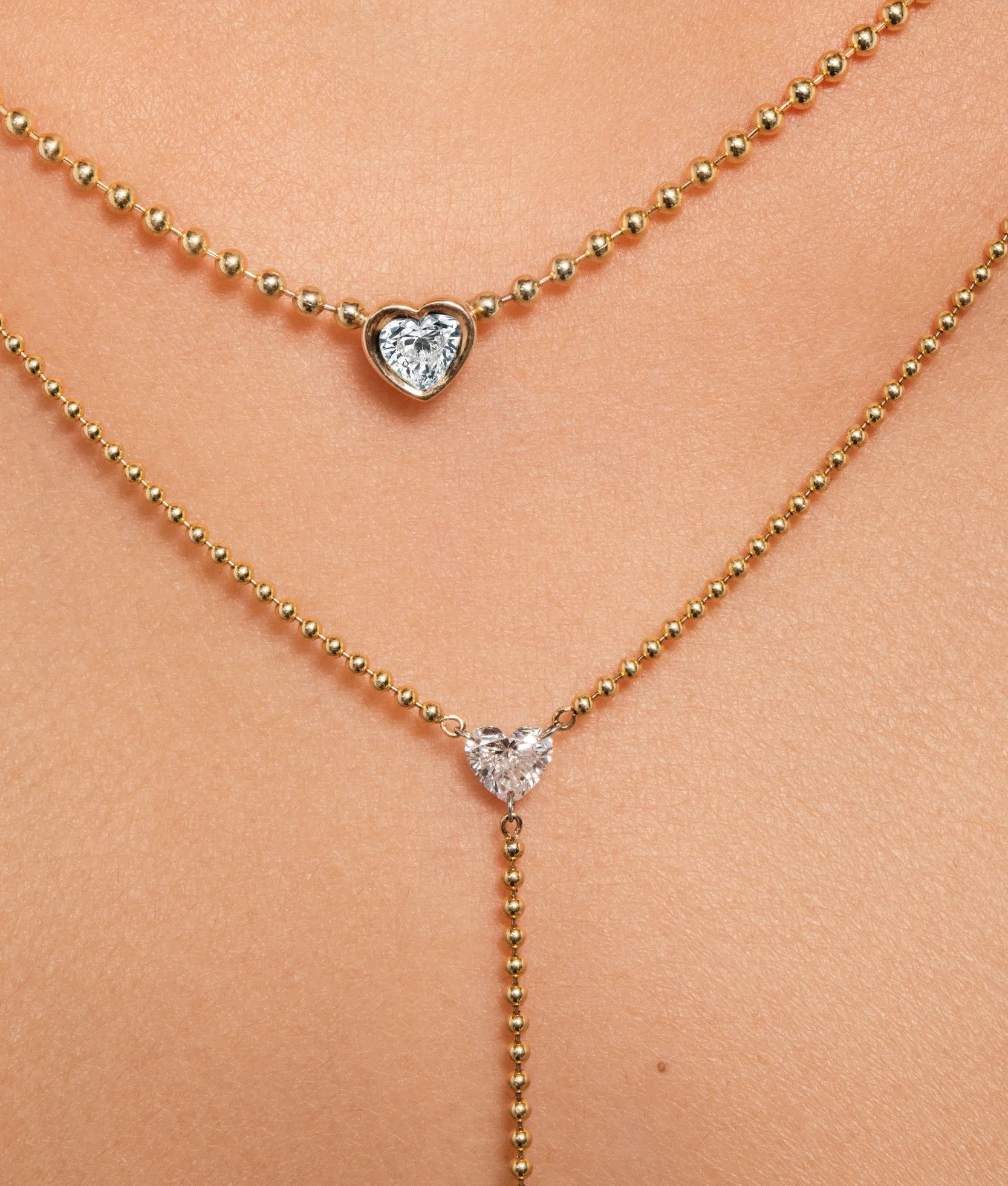 Beaded Heart Pendant