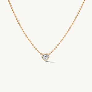 Beaded Heart Pendant