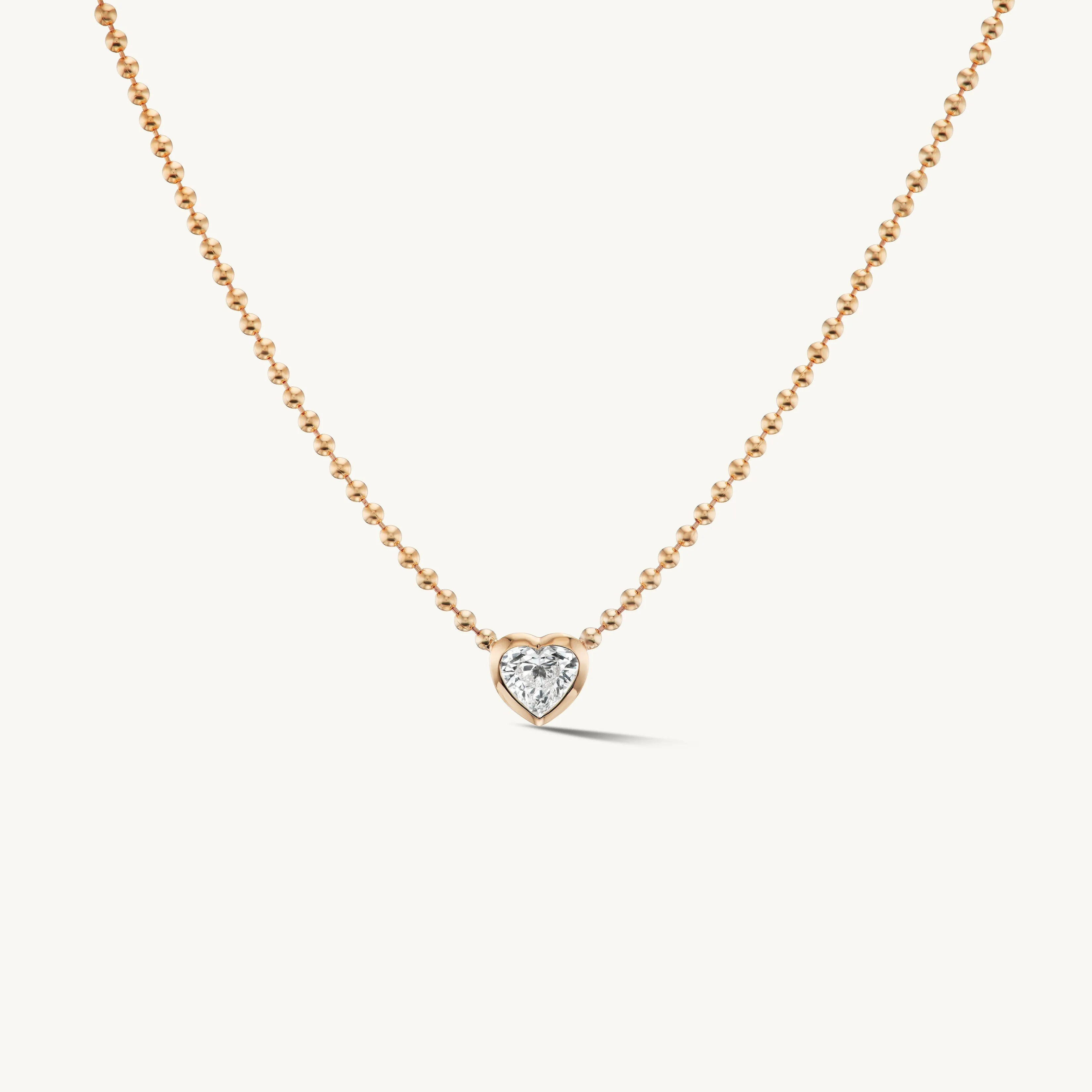 Beaded Heart Pendant