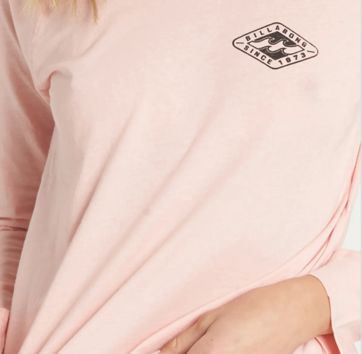 Billabong Women's Four Palms Long Sleeve Tee | Cool Wip, Blush , Clearwater