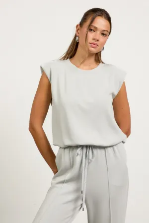 Blue Fog Muscle Top