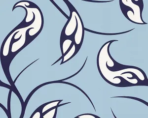 Blue White Contzen 4 955251 Wallpaper