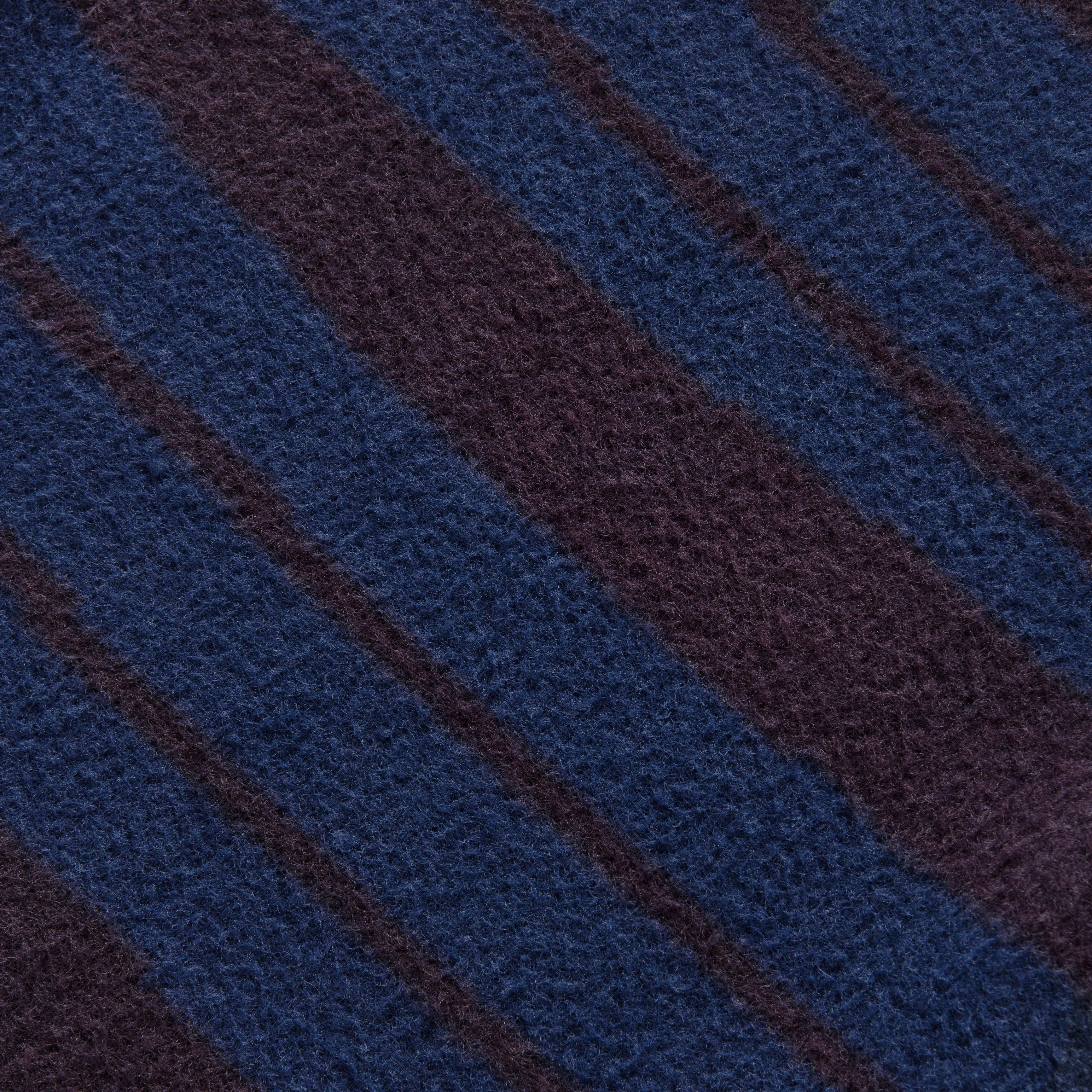 BLURR MOHAIR SWEATER (NAVY/MAGENTA)