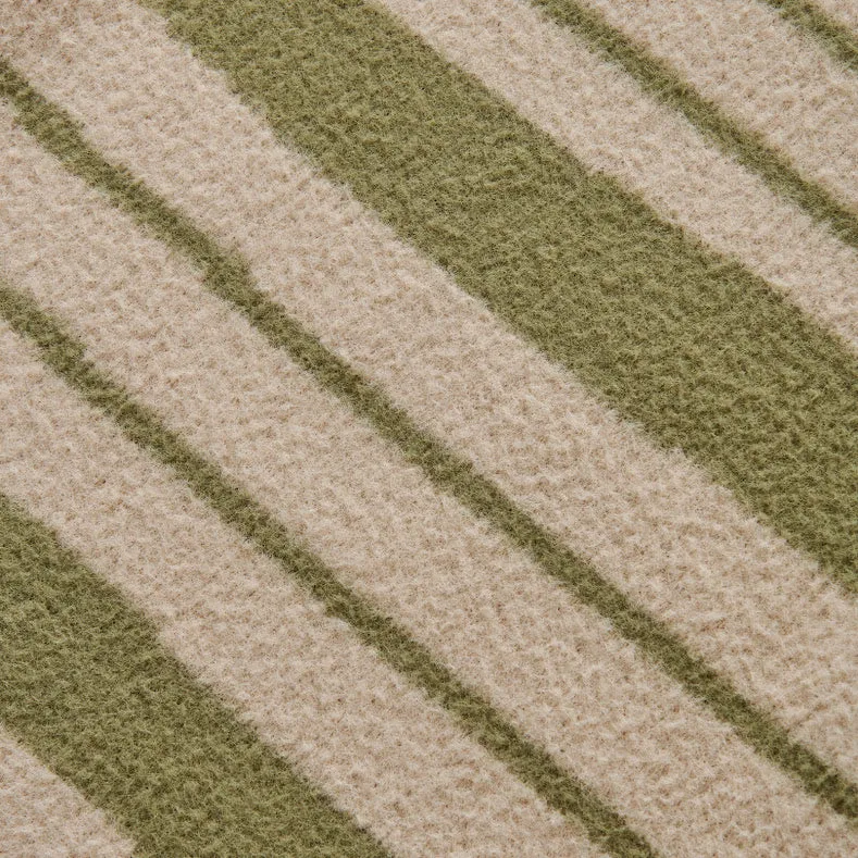 BLURR MOHAIR SWEATER (SAND/GREEN)