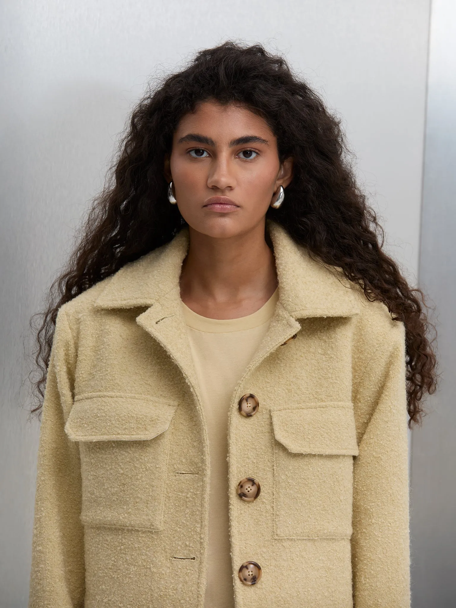 Bonnie Jacket - Soft Yellow