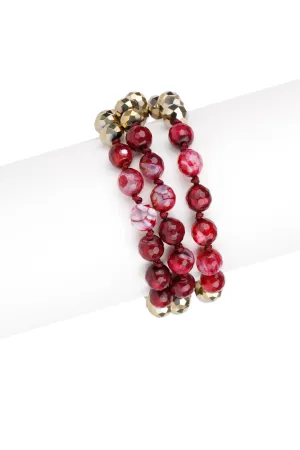 Brahma Beaded Bracelet