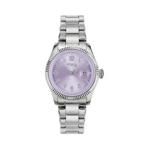 Breil Classic Elegance Watch 30mm Lilla Quartz Steel EW0626