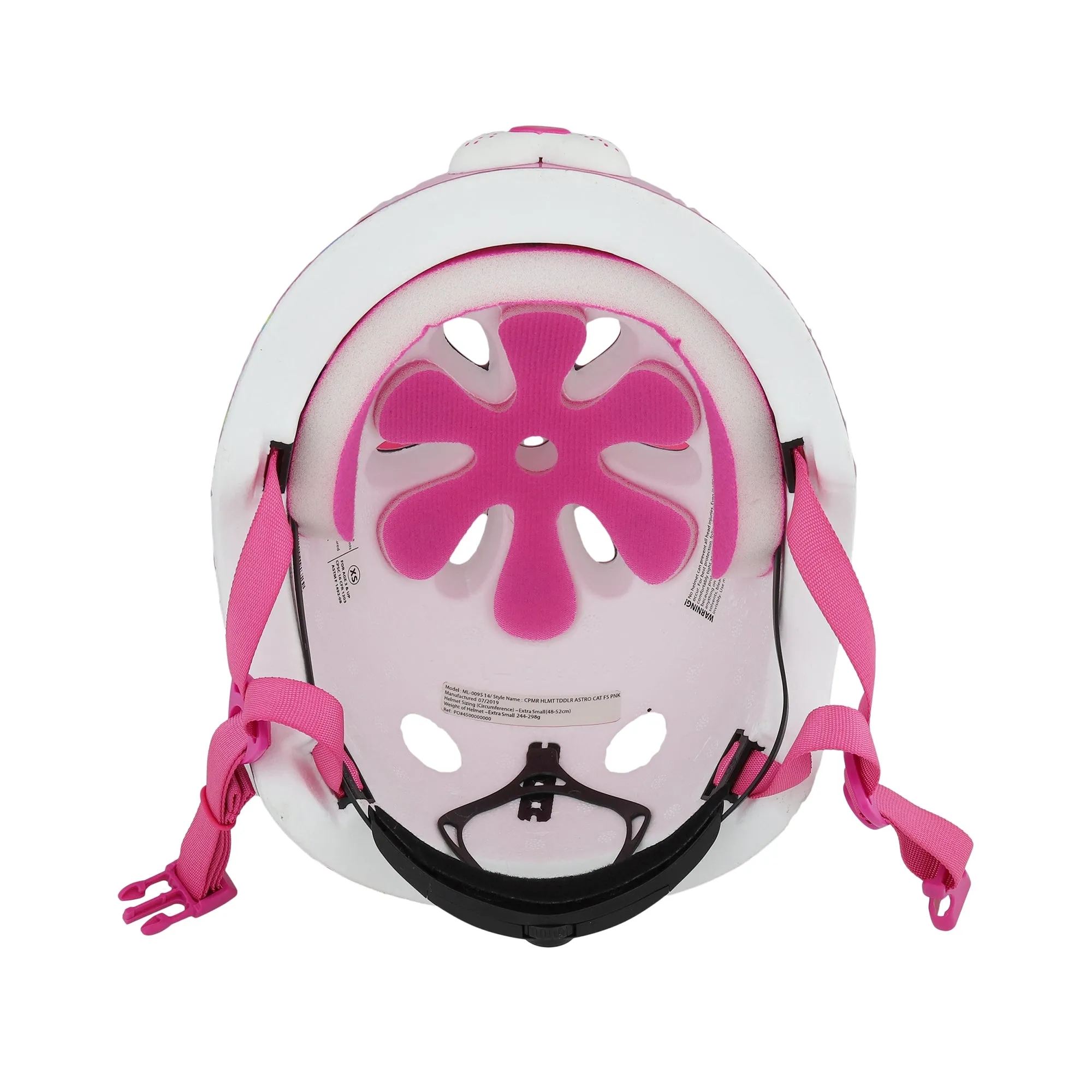 C-Preme Raskullz Child Helmet (5  Years) - Astro Cat Pink