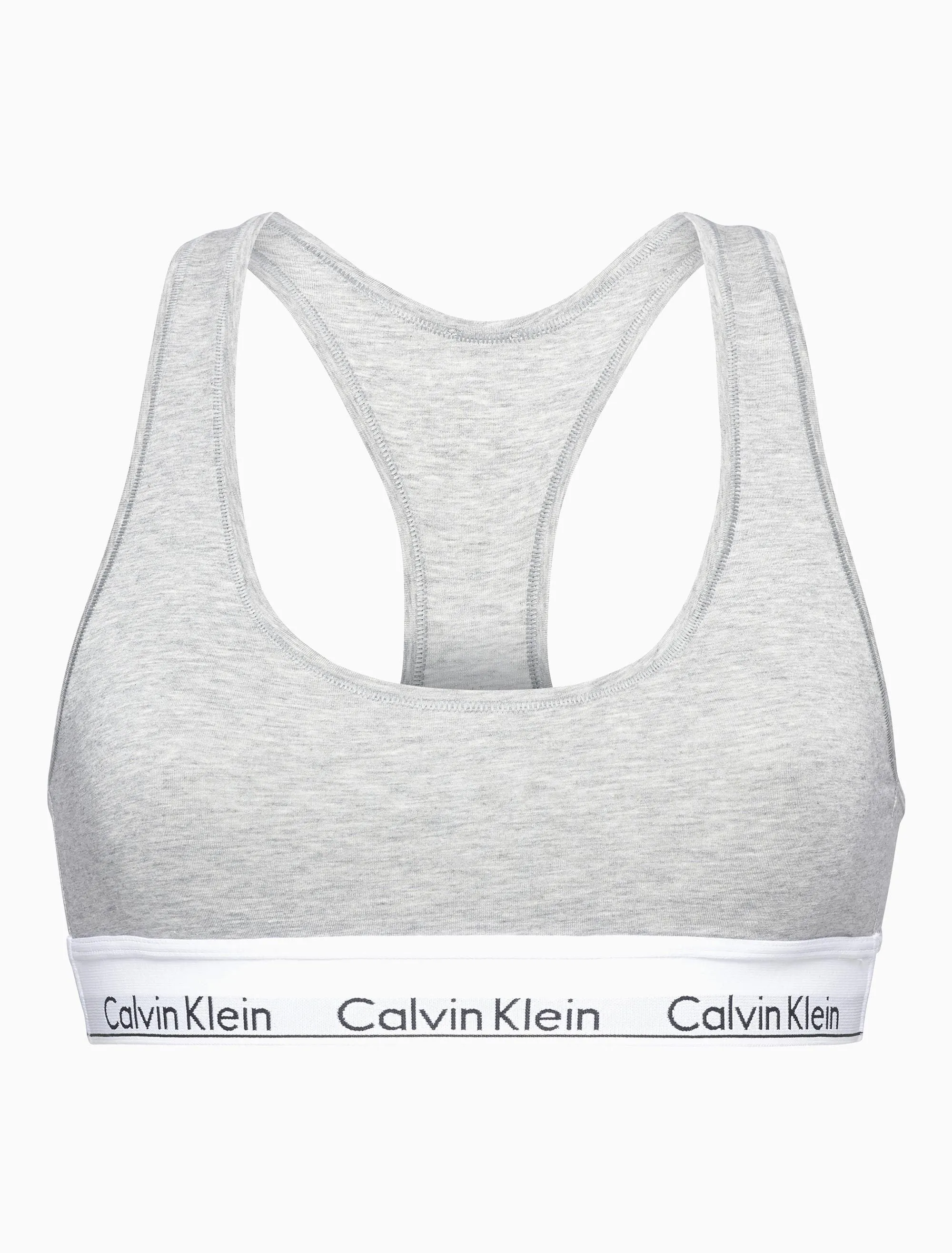 Calvin Klein Womens Grey Modern Cotton Bralette