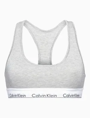 Calvin Klein Womens Grey Modern Cotton Bralette