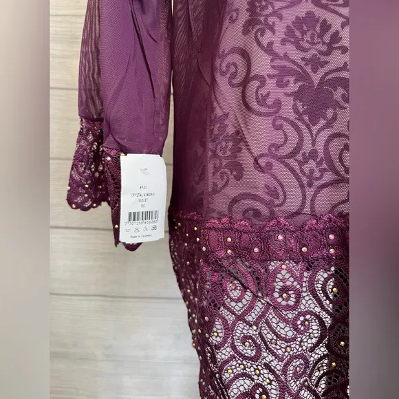 Candyland | NWT Violet Crystal Kimono