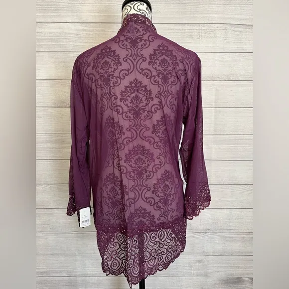 Candyland | NWT Violet Crystal Kimono