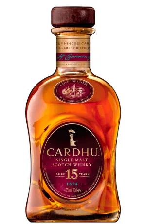 Cardhu 15 Year Old Speyside Single Malt Scotch Whisky