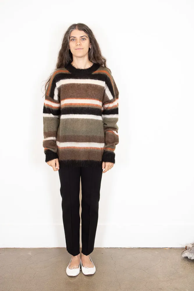 Casey Casey Stripe Mohair Jumper