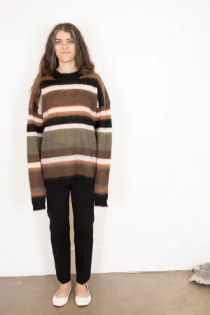 Casey Casey Stripe Mohair Jumper
