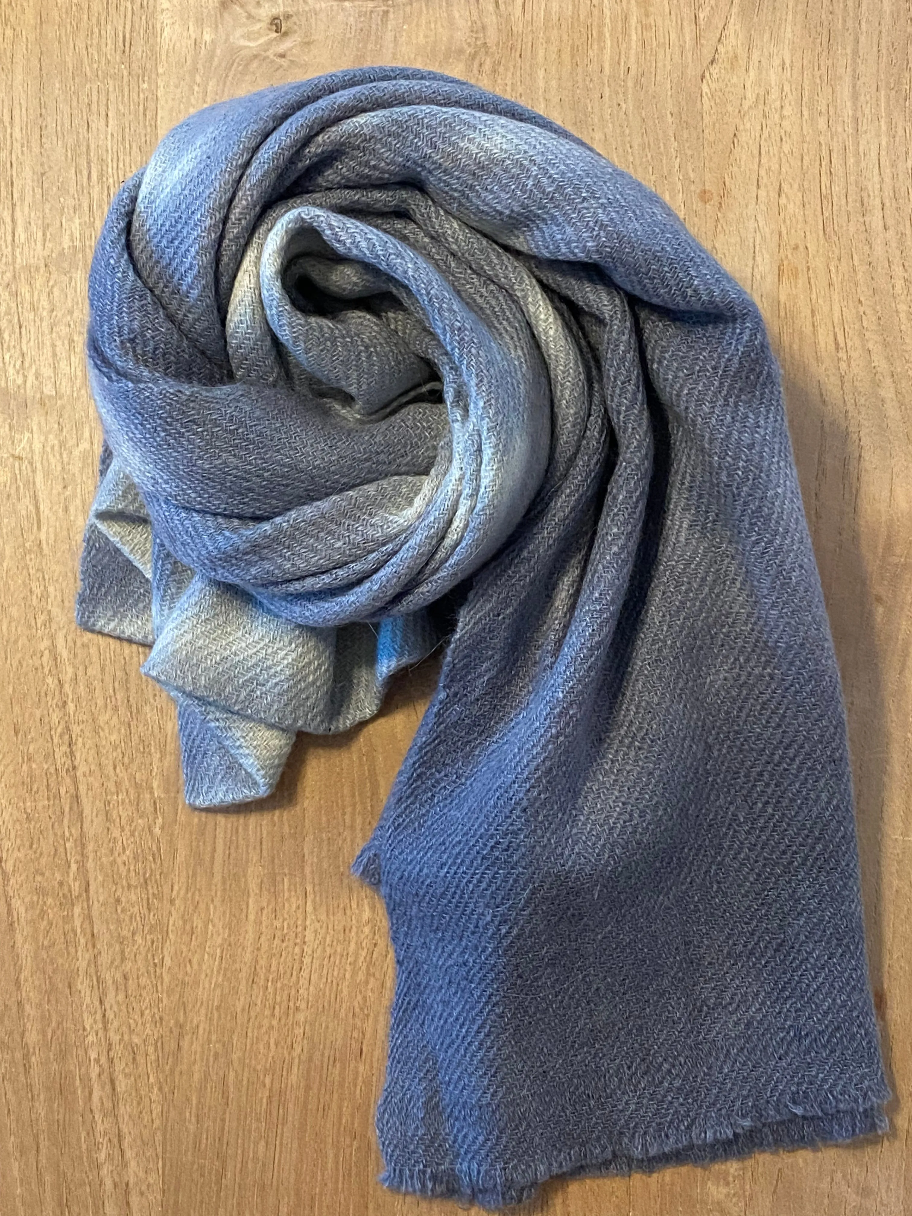 Cashmere Shawl Pondichery Shibori