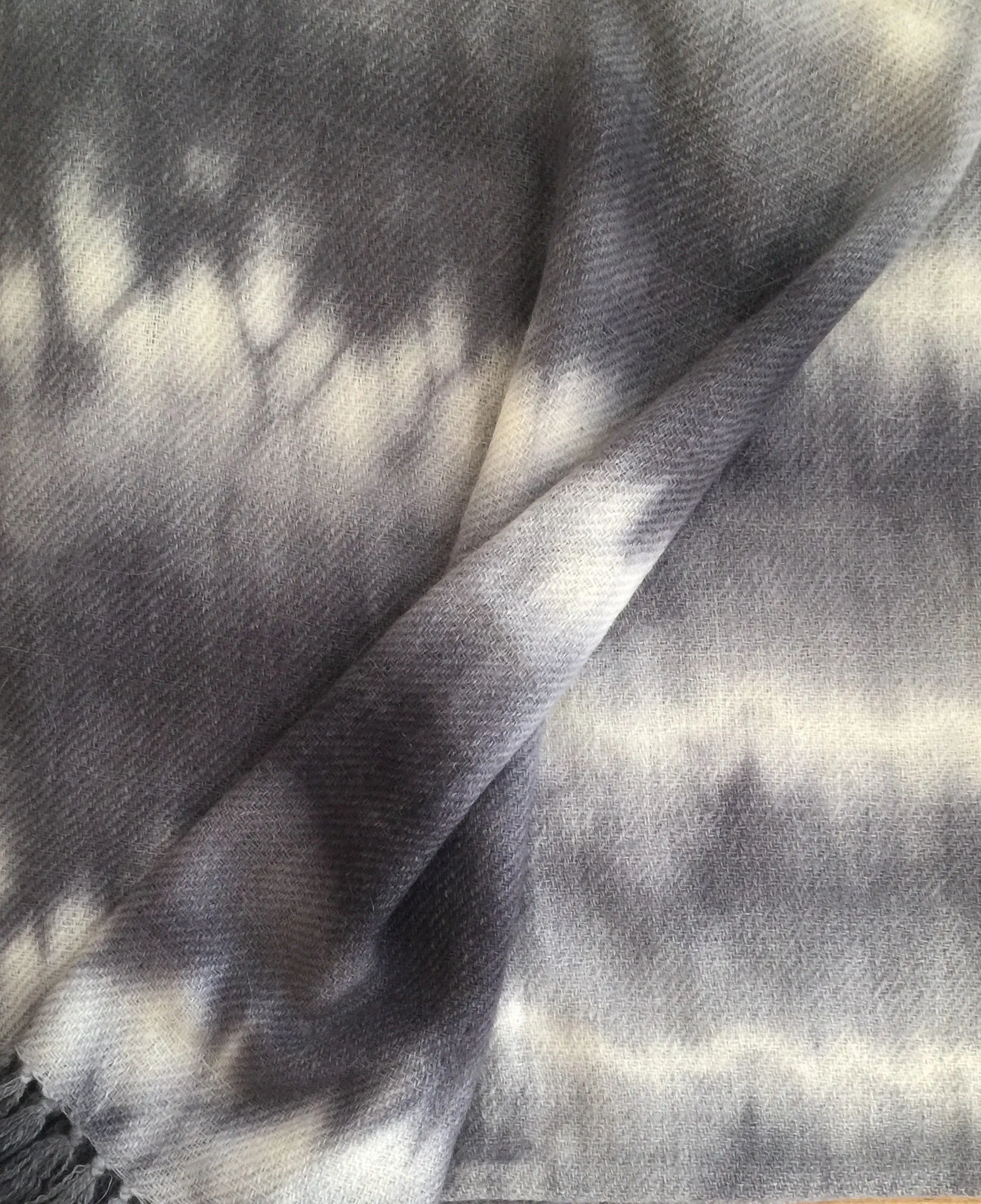 Cashmere Shawl Pondichery Shibori