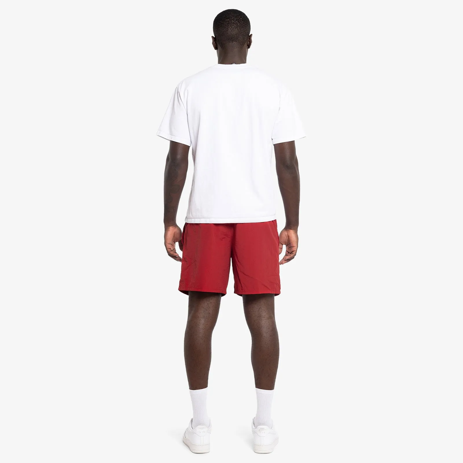 Chicago Bulls Heritage NBA Champs Woven Shorts - Red